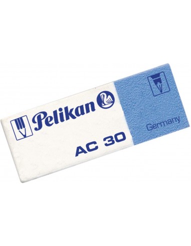 PELIKAN AC30 GOMMA BIANCA E BLU PER...