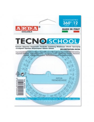 GONIOMETRO TECNOSCHOOL ARDA 360° 12...