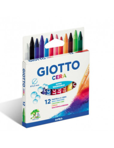 GIOTTO PASTELLI A CERA MINA 8,5 MM...