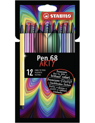 STABILO PENNARELLI PEN 68 ARTY 1 MM...