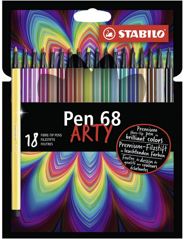 STABILO PENNARELLI PEN 68 ARTY 1 MM...