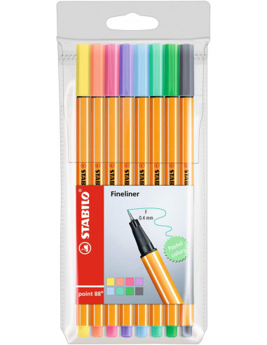 STABILO PENNE FINELINER POINT 88 0,4...