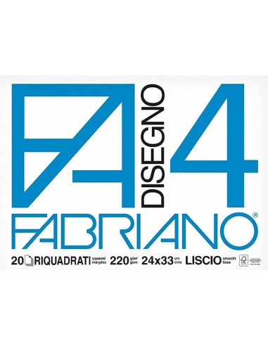 ALBUM FABRIANO F4 24X33 LISCIO...