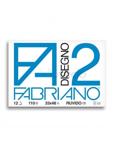 ALBUM FABRIANO F2 33X48 RUVIDO 110GR...