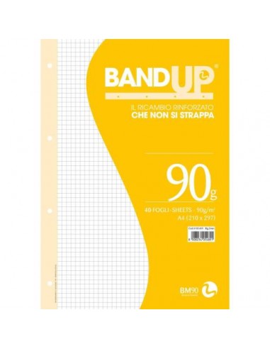 RICAMBI RINFORZATI BM A4 BANDUP 90 GR...