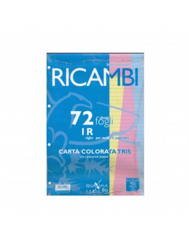 RICAMBI RINFORZATI PIGNA A4 80 GR 1R...