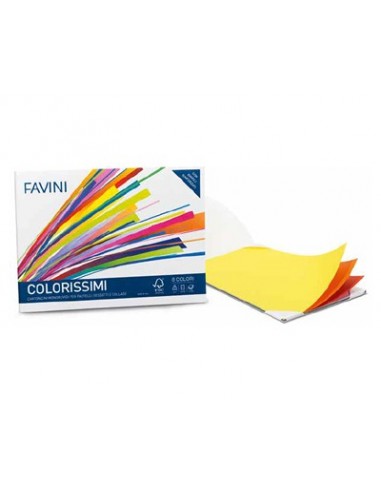 ALBUM FAVINI COLORISSIMI 24X33 220 GR...