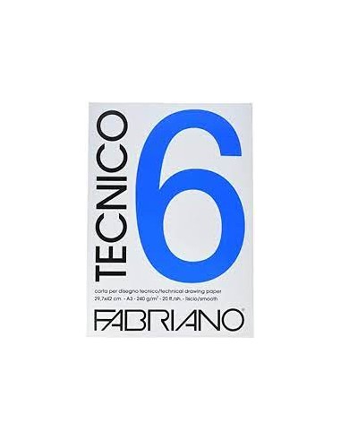 ALBUM TECNICO 6 FABRIANO A3 220 GR...